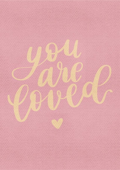 You Are Loved Card created by Lucie Lloyd