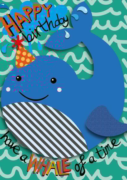Birthday Whale created by jesskate