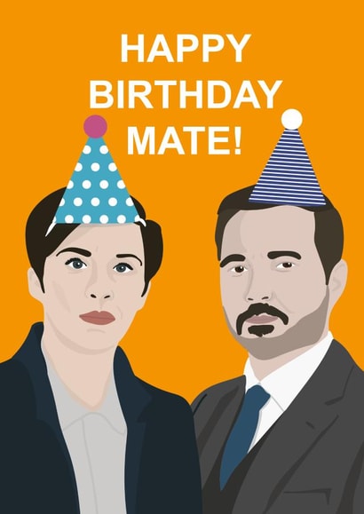 Line of Duty Birthday Mate created by I Made A Card