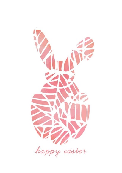 Happy Hoppy Easter Bunny created by Freya Muir-Johns