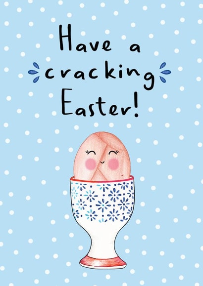 Easter Egg Happy Easter Card created by Amy Florence Design