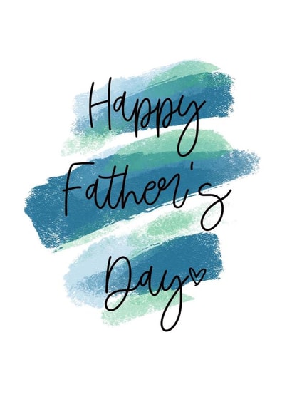 Happy Father's Day Heart Card created by AJK Stitch Designs 