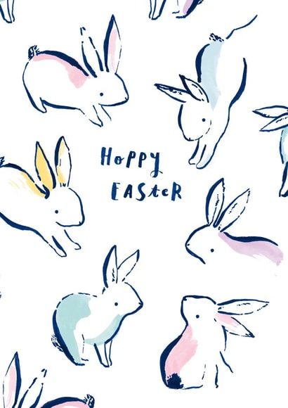 Hoppy Easter Bunnies Card created by Hotchpotch 