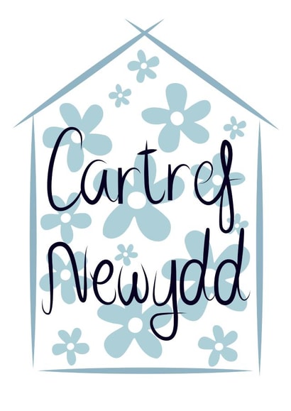 Cute Welsh New Home Card - Flowers - Cartref Newydd created by Leah Roberts