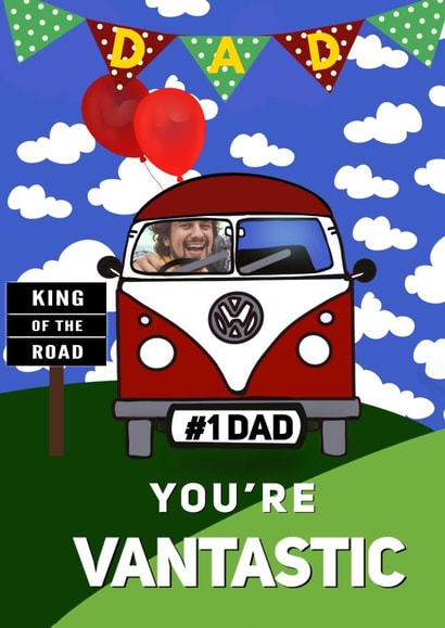 Vantastic Father's Day Card created by Kerrylovescards