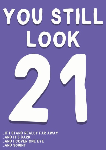 Funny Old Birthday Card created by For Cards Sake