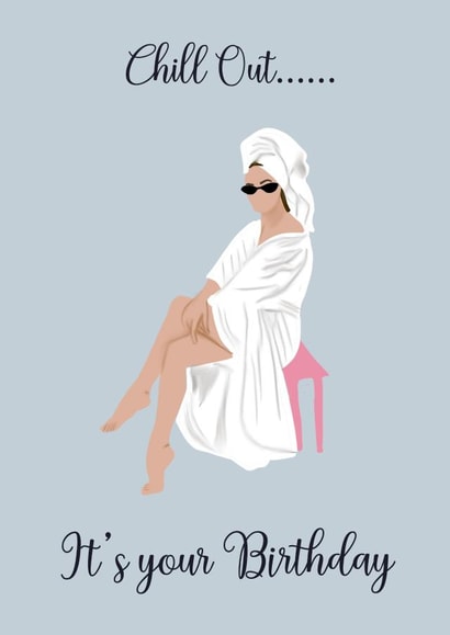 Pamper day, birthday Card created by Ann Williams Art