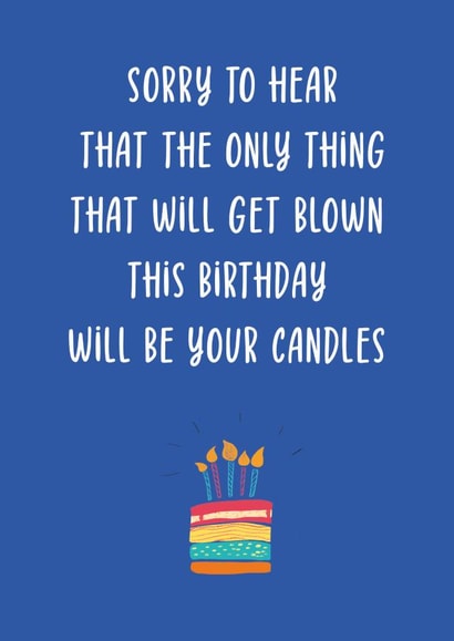 Cheeky Birthday Card created by Petals and Letters