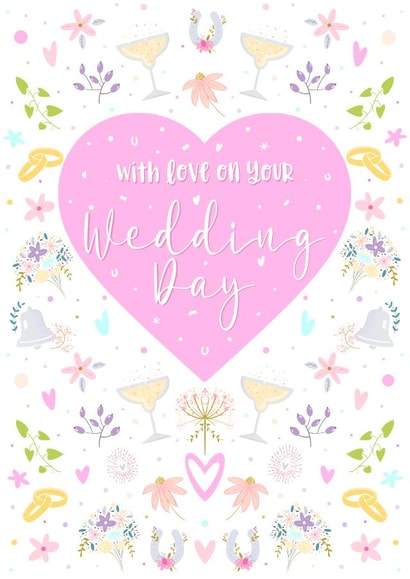 Wedding Day - With love created by Little Cat Creates