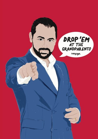 Danny Dyer Says Drop'em created by Suzanne Brearley Design