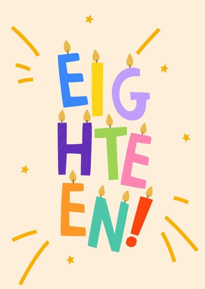 Eighteen Candles created by Zoe Spry