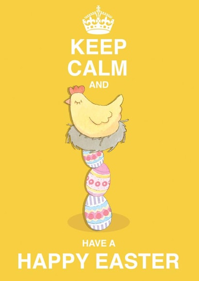 Keep Calm and have a Happy Easter 1001 created by Siobhan at april rose