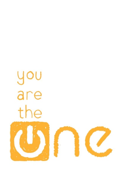 The One Netflix Anniversary Card created by Pottsy Prints