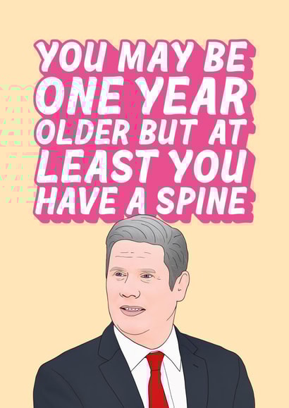 Keir Starmer's Spine created by Hey Huns It's Nicole