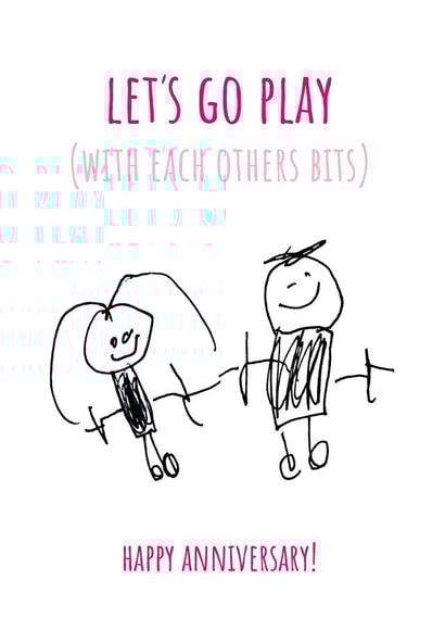 Let's Go Play Anniversary Card created by Lisa Jestico
