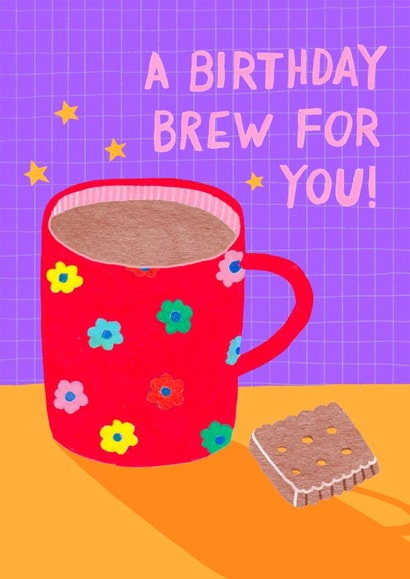 A Birthday Brew For You 1002 created by The Blue Castle Co