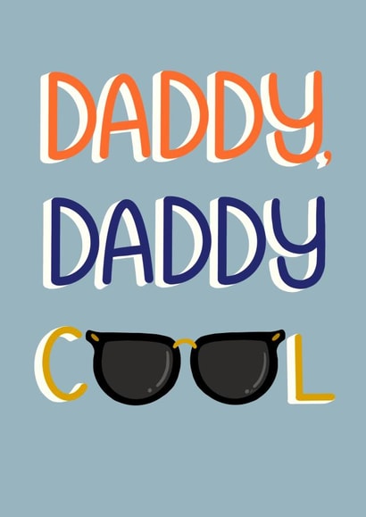 Daddy Cool Card created by Lyndsay Spark