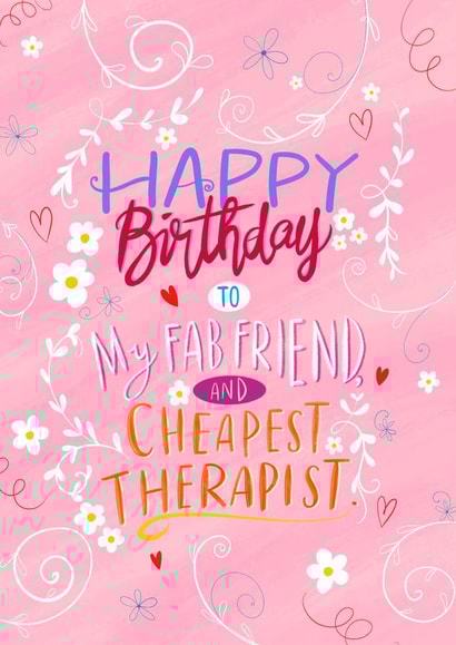 Fab Friend Birthday Card created by daminidesigns