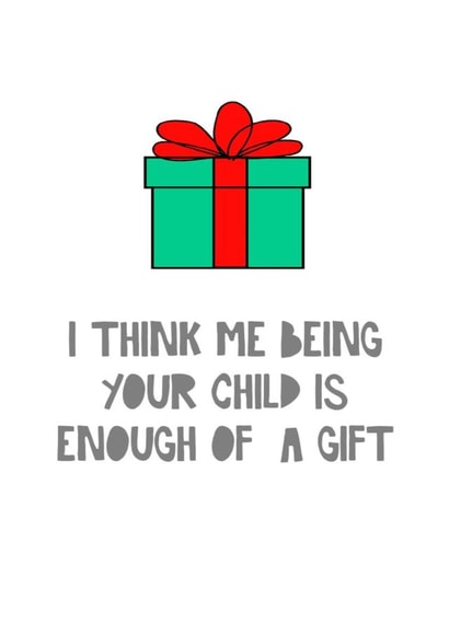 Enough of a Gift created by Bright Cards