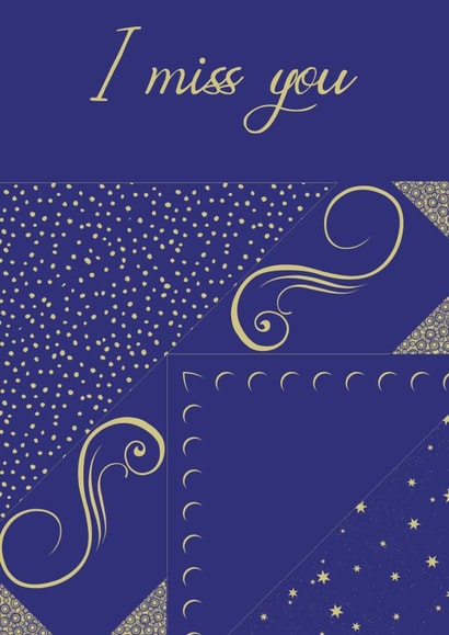 I MISS YOU SECRET HEART created by Arthur Joan Design