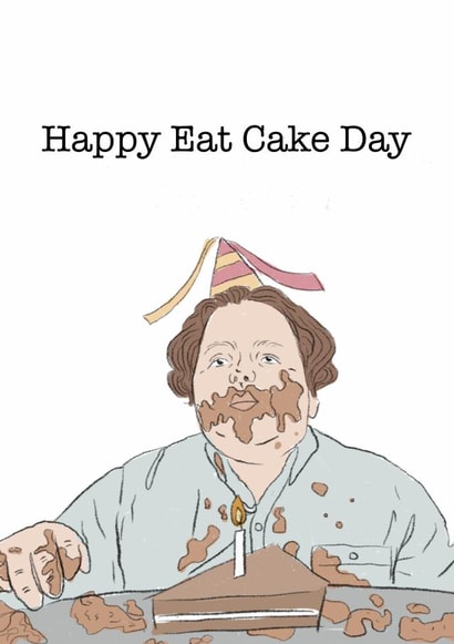 Happy Eat Cake Day created by Saluki Studio