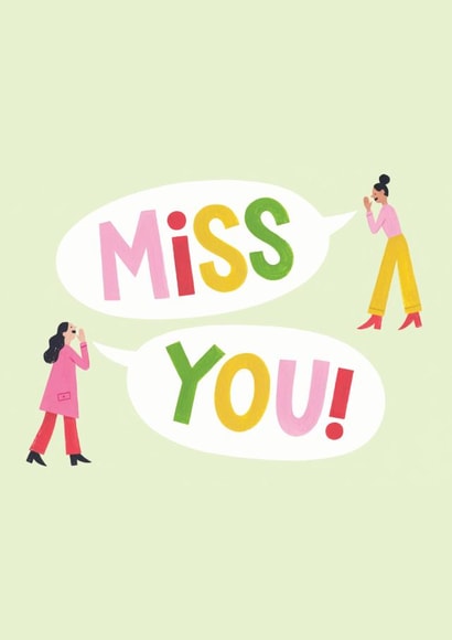 Friendship Miss You Card created by Jacqui Lee