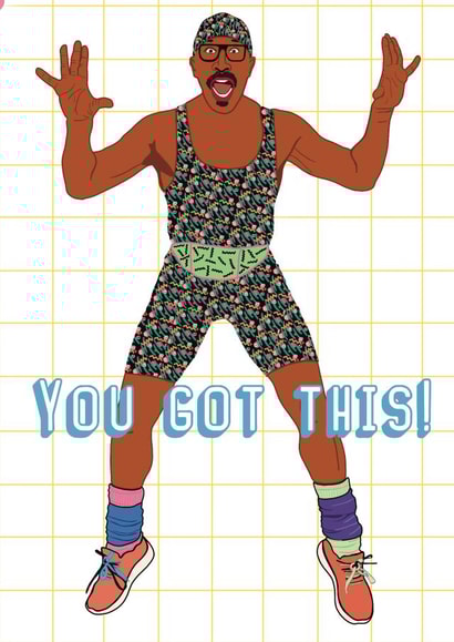 Mr Motivator you got this card created by Sophie Sanders