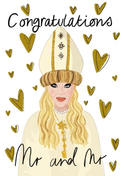 Moira Rose Wedding Mr And Mr Card created by Faye Finney