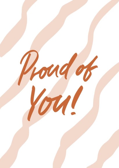 Proud of you! created by lowkey print studio