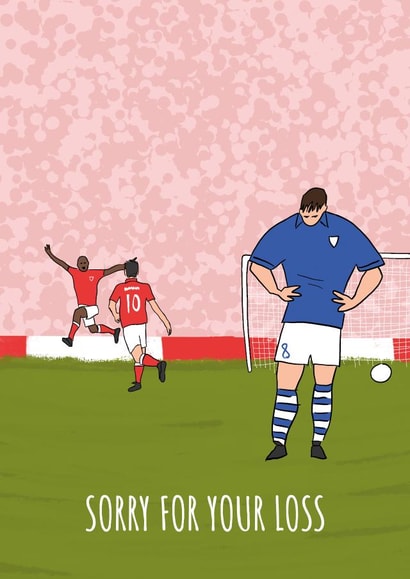Sorry for your football loss created by stu.dio.art