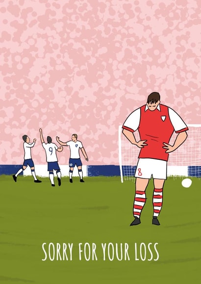 Sorry for your soccer loss created by stu.dio.art