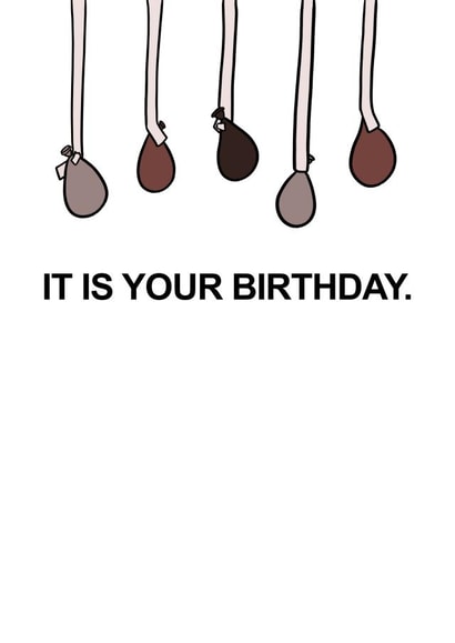 THE OFFICE, DWIGHT'S BIRTHDAY PARTY CARD created by MOUSE CARDS