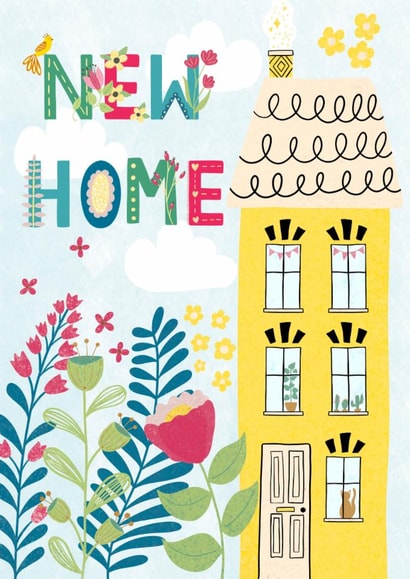 New Home pretty card created by Life’s Peachey by Lauren Faye Peachey