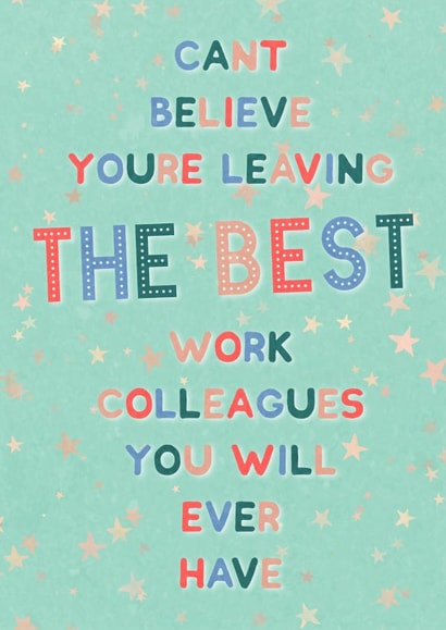 New job / leaving card created by Paper Wishes Co