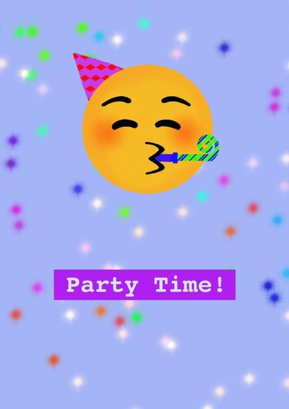 Party Time Emoji created by Love Luna