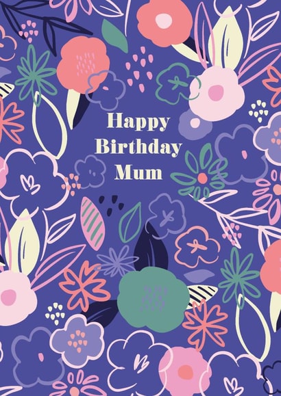 Happy Birthday Mum 1001 created by Sazerelli Designs