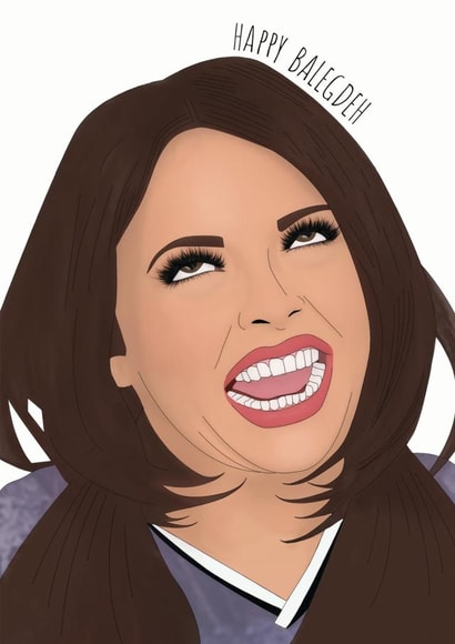 Little Mix Jesy Nelson Meme Birthday Card created by Meme Girls Designs