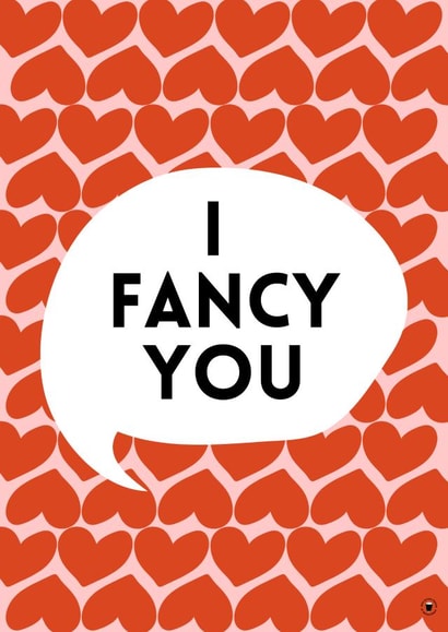 I Fancy You Love Irish Card created by Irish Sayings Printed by Bronaghraff