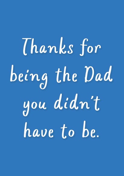 Heartfelt thank you Father's Day Card created by This is Awesome
