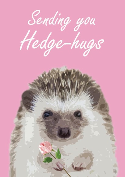 Hedge-Hugs Card created by Megan Bowden