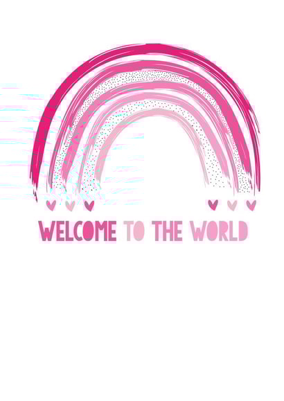 Welcome Baby Girl created by Pipsqueak Designs