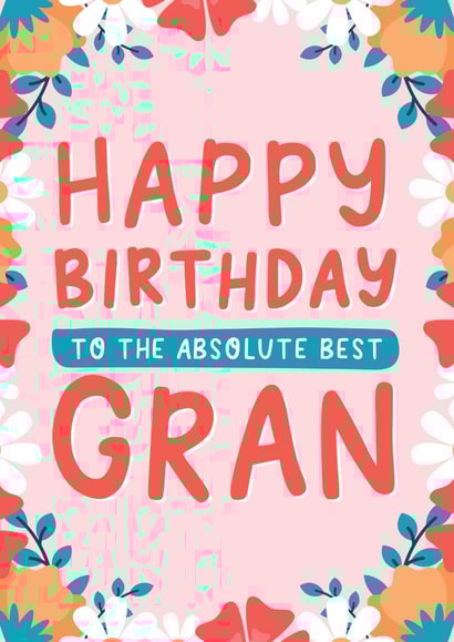 Gran Birthday Card created by Yasmin Atherton