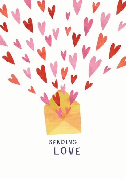 Sending Love  created by Evie Warren Illustration