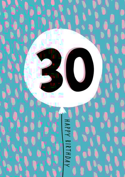 Happy 30th Birthday created by Jessica Eyre