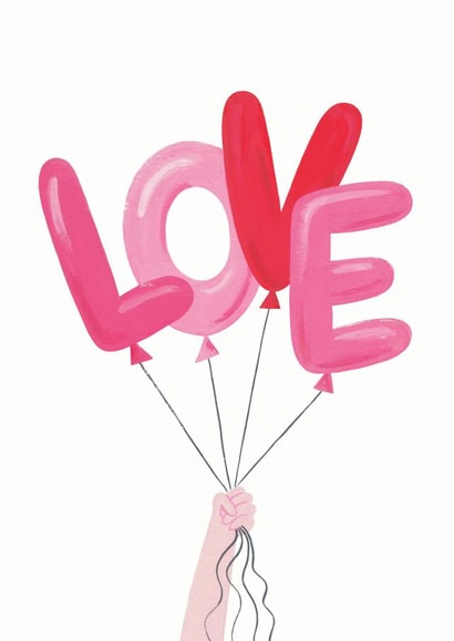 Love Balloons Card created by Jacqui Lee