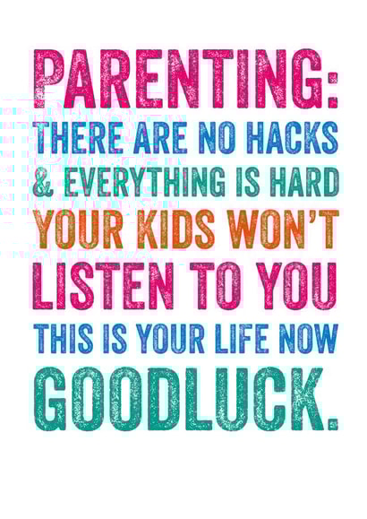 Parenting Life Hacks created by Do You Punctuate?