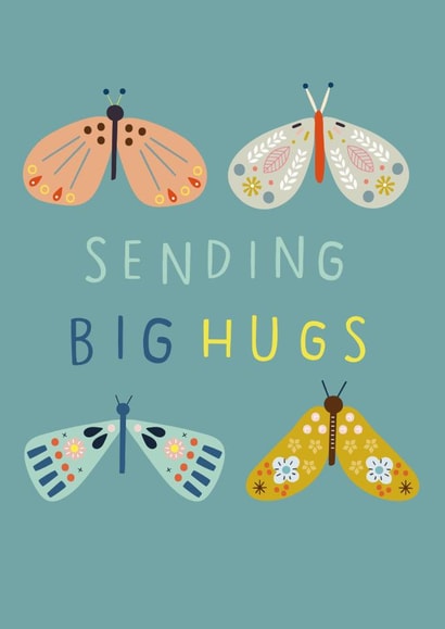 Sending hugs created by Sally Payne Design