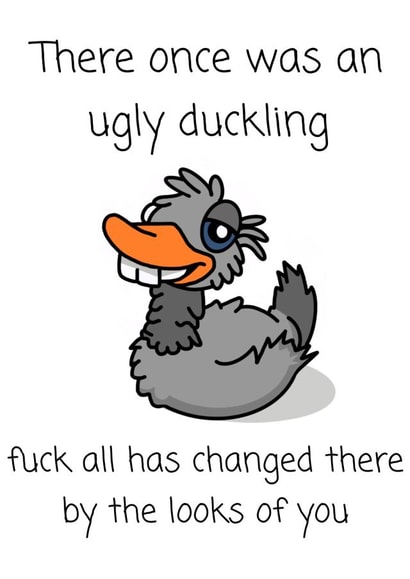 Ugly duckling created by Caitlins Creations