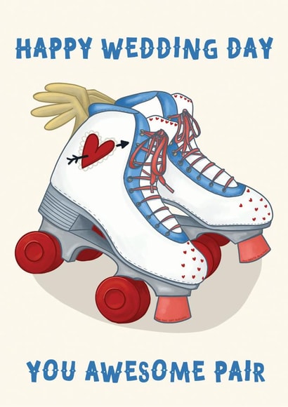 Awesome Pair - Wedding Day Card created by Ink and Tot