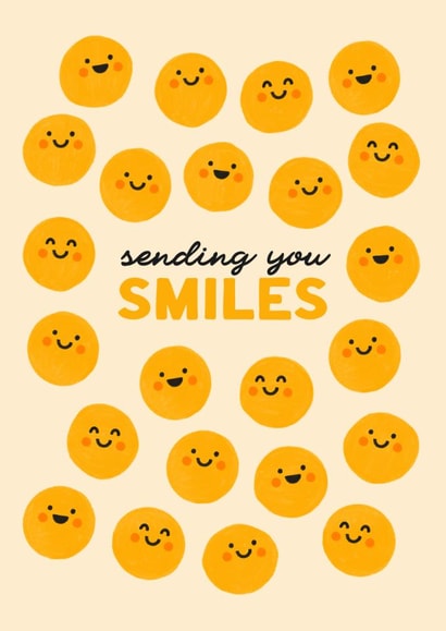 Sending You Smiles | Thinking of You | Friendship Card created by Jess Shah